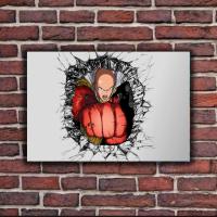 ราคา - One Punch Man ไซตามะอะนิเมะตกแต่งผนัง | ร้านค้าอาร์ทออนไลน์ (26387910479)