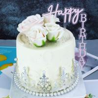 ราคา ป้ายปักเค้ก HBD วันเกิด อุปกรณ์ตกแต่งเค้ก (23623332035)