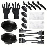 ราคา อบน้ำมัน ย้อมผม เครื่องมือทำผม ชามย้อมผม ผ้าคลุมไหล่ย้อมผม แปรงย้อมผม หวีย้อมผม ชุดอุปกรณ์ย้อมผม (48904608542)