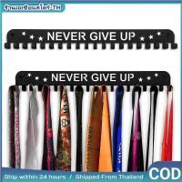 ราคา ที่แขวนเหรียญรางวัล NEVER GIVE UP ราวแขวนเหรียญ ที่โชว์เหรียญรางวัล ติดผนัง วัสดุเหล็ก สำหรับนักวิ่ง นักกีฬา (41762061258)