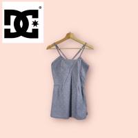 ราคา เสื้อ DC สีน้ำเงินยีนส์ ไซด์ - L อก 36 ยาว 29 นิ้ว ผ้าคอตต้อน100%เนื้อดี ทรงสวยน่ารัก (29493493078)