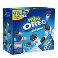ราคา OREOมินิ คุกกี้ออริจินอล สอดไส้ครีม กลิ่นวานิลลา 20.4 ก. 10 ชิ้น (43104230928)