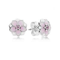 ราคา (ของแท้ พร้อมส่ง) Pandora Magnolia Bloom Stud Earrings แพนโดร่าต่างหูดอกไม้ ของแท้ มือหนึ่งทุกชิ้น (29322896296)