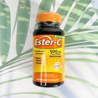 ราคา Ester-C 500 mg with Citrus Bioflavonoids 200 mg 60 Capsules (American Health®) วิตามินซี (2351570035)