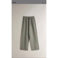 ราคา Zara Long Linen Pants (22240170566)