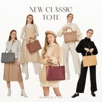 ราคา Waralee's Day - New Classic Tote กระเป๋าถือใส่ A4 หนังสือ Laptop ไปเรียน ไปทำงาน ไปคาเฟ่ (15432966826)