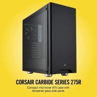 ราคา CORSAIR 275R Tempered Glass Mid-Tower Gaming Case (17362345428)