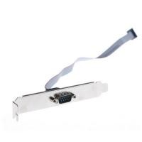 ราคา Motherboard Serial 9Pin RS232 DB9 Com Port Ribbon Cable Connector Bracket Slot (2301421584)