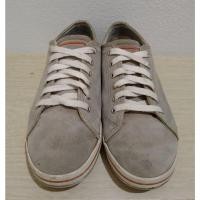 ราคา รองเท้าผ้าใบ หนังกลับ มือสอง Fred Perry (28225827193)