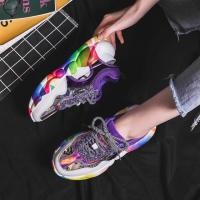 ราคา รองเท้าผ้าใบบอลลูนแฟชั่นสีม่วง (2623110835)
