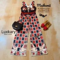 ราคา จั้ม​สูท​ขายาว งานป้าย Luxkary​L (2196851490)