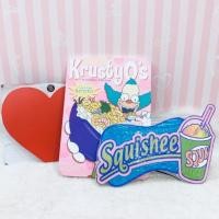 ราคา ป้ายบล็อกไม้ รูปหัวใจสีแดง, FROSTED KrustyO’S., Squishee (7623397286)