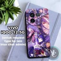 ราคา CC15/ ยืดหยุ่นยาง softcase สําหรับ iQOO 12 5G/ genshin impact ตัวอักษร Motif/ iQOO 12 5G/sing iQOO 12 5G/silicon iQOO 12 5G ปลอก/softcase iQOO 12 5G/softcase iQOO 12 5G (27531970577)