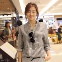ราคา พร้อมส่ง! เสื้อเชิ้ต บางสบาย สีกรมท่า ส่งฟรี!! ลงทะเบียน (930398037)