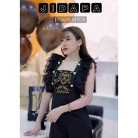 ราคา ชุดงานป้าย Jidapa Style จั้มยาวงานตัดmพรีออเดอร์ (13132547054)