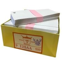 ราคา ซองขาวยาว (ครุฑ) 9/125AA (ตราเพชร) 100 แกรม (กล่อง/500 ซอง) (28074222419)