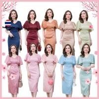 ราคา ชุดไปงานแต่งงาน ชุดเดรสออกงาน ชุดราตรี เดรส Dress เดรสสั้น จะใส่ไป งานแต่งงาน งานกลางวัน งานกลางคืน เรียบหรู (28960045194)