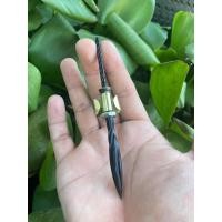 ราคา ไม้ผั่นกว่าง​ เขาควาย​ ติดกระดิ่งทองเหลืองเเกะสลักทำมือ.​สนใจทักแชต (23319903813)