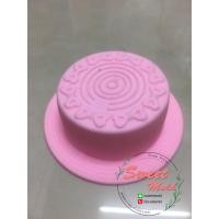 ราคา (คละสี) แม่พิมพ์โบว์วงกลม 1ช่อง ขนาด100กรัม แพ็ค6ชิ้น รหัสสินค้า: 006672 (2067426894)