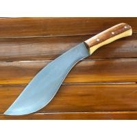 ราคา มีดเหน็บ เหล็กเยอรมัน ฟันตะปูขาด ใบมีดยาว 10 นิ้ว พร้อมลงอักขระโบราณ อักษรนูน ด้ามไม้จริง ไม้เนื้อแข็ง (3986065833)