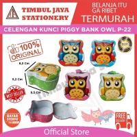 ราคา กระปุกออมสิน กระเป๋าใส่เหรียญ กระปุกออมสิน คีย์การ์ด นกฮูก พี-22 (29837916278)