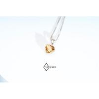 ราคา จี้พลอย Citrin แท้ รุ่น Heart Gems จี้พลอยหัวใจ จี้หัวใจ จี้เงินแท้ พร้อมใบรับประกัน (22541802353)