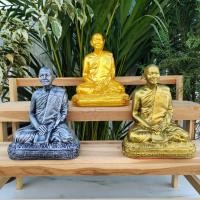 ราคา หลวงพ่อแพ วัดพิกุลทอง หน้าตัก5นิ้ว สูง17cm.มีหลายสี พระเกจิดังแห่งเมืองสิงห์บุรี เข้มขลังทางด้านเมตตาและมหาอุด (23930270479)