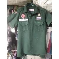 ราคา ชุดเนตรนารีมือสองตราละมุด อก40"เอว29" (7152398773)