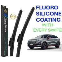 ราคา Chery Omoda 5 (2023-ปัจจุบัน) 2 ชิ้น (1 ชุด) MAD FLUORO ซิลิโคนเคลือบ Wiper กระจกเคลือบ Trapo คุณภาพ Wiper (53953587153)