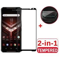 ราคา ฟิล์มกระจกนิรภัย กันรอยหน้าจอ แบบเต็มจอ สำหรับ ASUS Rog Phone 2 Rog Phone II 2 ZS600KL (4310970539)