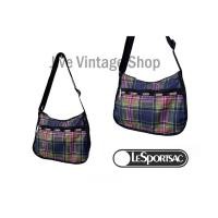 ราคา LeSportSac ของแท้ กระเป๋าสะพาย crossbody ใบเล็ก ลายตาราง สีสวย ขนาดกำลังน่ารักมากๆ ช่องเยอะ มือสอง สภาพดีจากตู้ญี่ปุ่น (29102952612)