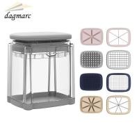 ราคา เครื่องหั่นมันฝรั่ง DAGMARC, เครื่องตัดทอดฝรั่งเศสสแตนเลสทําความสะอาดง่าย, สับที่มีประสิทธิภาพคู่มือสับอาหารมือใช้ในครัว (56855588244)
