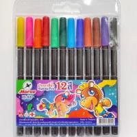 ราคา ปากกาสีน้ำ สีเมจิก 12 สี ตราม้า No.H-88 (29651085350)