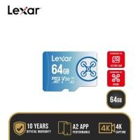 ราคา Lexar FLY MicroSDXC UHS-I A2 64GB - ไมโคร SD 64 GB (26987917405)