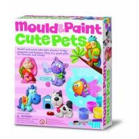 ราคา 4M Mould & Paint - Cute Pets ชุดของเล่นศิลปะ ปูนปั้น ระบายสี รูปสัตว์เลี้ยง (20385830946)