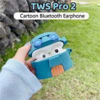 ราคา Future starCase + หูฟังไร้สายหูฟัง TWS Pro 2 การ์ตูน Octopus House บลูทูธ Fone 5.0 Intra ชุดหูฟังคุณภาพเสียงสูงสําหรับ Android & iOS (52855656610)