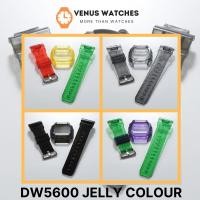 ราคา [นาฬิกาผู้หญิง]DW5600 MULTI COLOR CRYSTAL CLEAR BAND และ BEZEL BNBFASHION/JAM TALI TANGAN/CASIO/GSHOCK/CUSTOMIZED/JELLY (17894789540)
