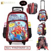 ราคา BAG BKK กระเป๋าเป้มีล้อลาก Wheal สะพายหลังกระเป๋านักเรียน 16 นิ้ว รุ่น Spider Man F8526-16-16 (3366739281)
