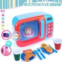 ราคา ไมโครเวฟของเล่นใส่ถ่าน มีเสียงมีไฟ ตั้งเวลาได้ งานพรีเมียม (2644735261)