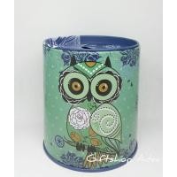 ราคา กระปุกออมสิน กระปุกเหล็ก กระปุกใส่ของลายนกฮูก (9453104101)