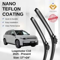 ราคา Leapmotor C10 2025 ใบปัดน้ําฝนรถยนต์ Premium Japan Tech 17+24 Type 04 ไร้ริ้ว ทนทาน ติดตั้งง่าย + (41627229213)