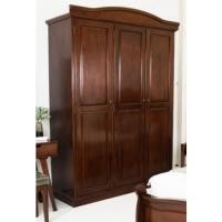 ราคา ตู้เสื้อผ้าไม้จริงยางพารา 3 บานเปิด 156 CM (3915031603)