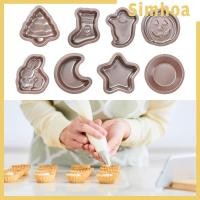 ราคา [SIMHOA] เครื่องมืออบคริสต์มาสคุกกี้รุ่น Nonstick Bakeware ถาดรุ่น DIY Crafting สําหรับขนมวันเกิดโปรดปราน (27165852924)
