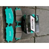 ราคา ผ้าเบรคหน้าToyota harrier mcu35 acu30 lexus ผ้าเบรคหลัง RX300 ปี2003-207 NEXZTER prospec (52705218981)