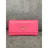 ราคา MCM pink long wallet สามพับ สภาพนางฟ้า (24071672591)