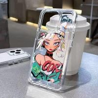 ราคา นิ่มกันกระแทกเคสโทรศัพท์ เคสสำหรับ เคส iphone 11 เคสไอโฟน 13 14 12 XR 7 8 6Plus X XS 15Pro MAX ความงามการ์ตูน (28723554812)