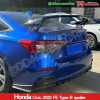 ราคา spoiler สปอยเลอร์ สปอยเลอร์หลัง civic 2021 2022 2023 2024 2025 FE 4 ประตู ทรง Type R สีดำเงา ราคาพิเศษ!!! (29813755625)