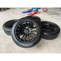 ราคา แม็กมือสองRS05RRขอบ15/7/35ใส่4/100พร้อมยาง%195/55r15ปี25(ราคาต่อ1วง) (28588141128)
