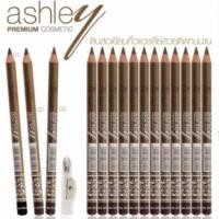 ราคา (ยกแพ็ค/12แท่ง) Ashley Eyebrow Pencil Waterproof 1.5g แอชลี่ย์ อายโบรว์ ดินสอเขียนคิ้ว รุ่นมีกบเกลา กันน้ำ AP052 (18221463612)