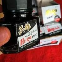 ราคา Hero Ink สําหรับปากกาหมึกซึม No.64 สีดํา หมึกคัดลายมือ (27782341477)